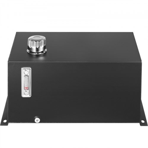 Tanque de Fluido Hidráulico 37.9 L Tanque de Combustible Tanque de Acero Hidráulico de Alta Resistencia, Tanques de Transferencia de Gasolina, Reservorio Hidráulico con Filtro de Estrangulación, T...