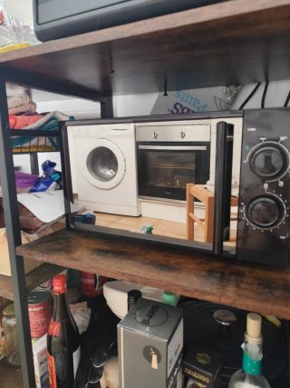 Microondas Cecotec Negro Mirror