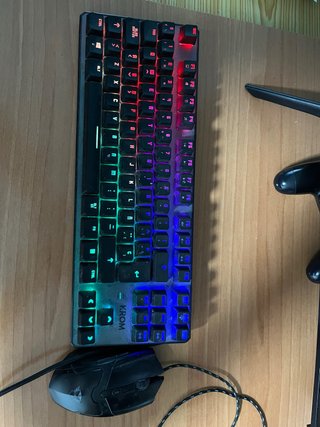 Teclado y Ratón KROM RGB