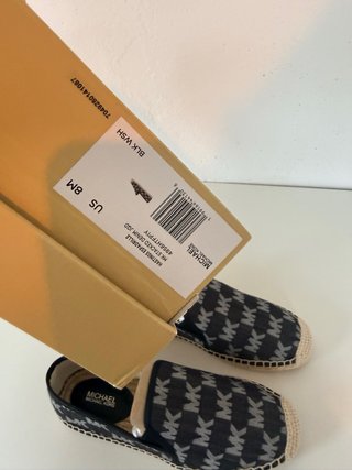 Alpargatas Michael Kors Negras y Grises