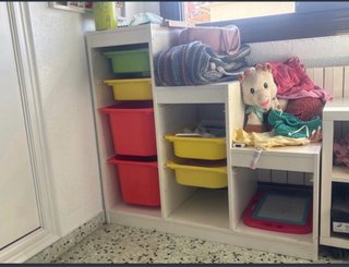 Cama Montessori Madera 140x70 + estanteria
