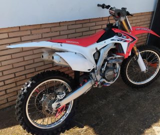 Honda CRF Motocross Roja y Blanca