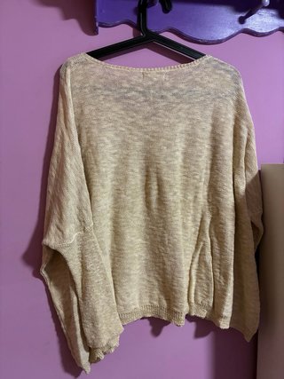 Jersey fino mariposa lentejuelas