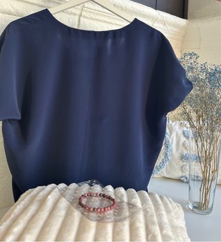 Blusa azul súper fresquita