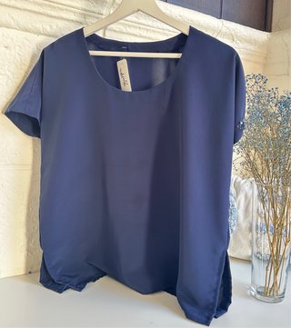 Blusa azul súper fresquita
