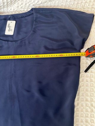 Blusa azul súper fresquita