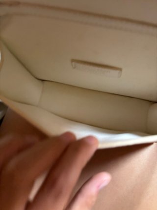 Bolso blanco Pull&Bear