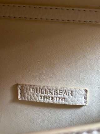 Bolso blanco Pull&Bear