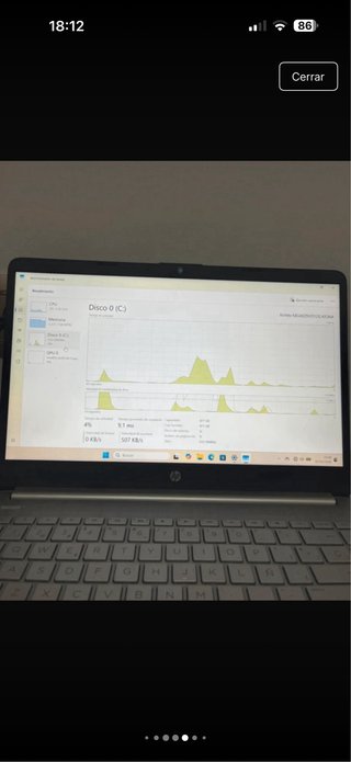 Portátil HP 14 i5 11ª Gen 8GB 512GB SSD