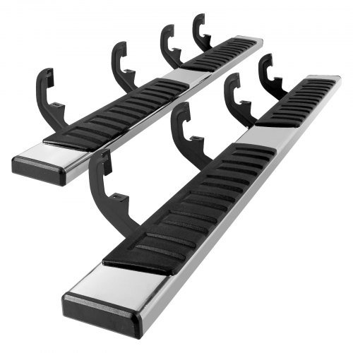 Tablones de Correr, Barras de Paso de 6" Compatibles con Chevy Silverado/GMC Sierra 1500 de 2019-2023/ Silverado/Sierra 2500/3500HD Crew Cab de 2020-2024, Pasos Laterales de Acero Inoxidable 201, ...
