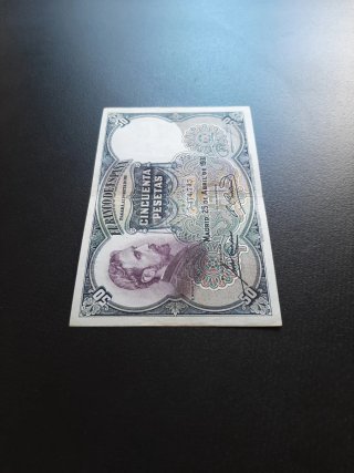 BILLETE DE 50 PESETAS DE 1931