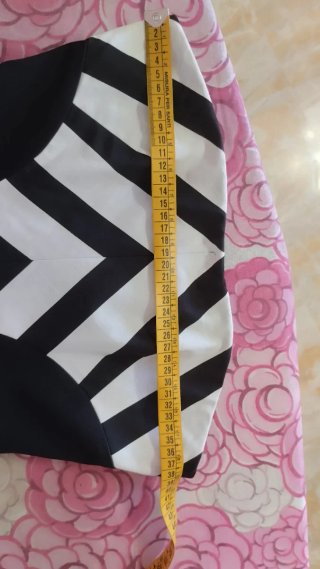 Abito donna fantasia geometrica
