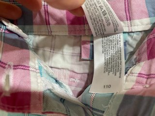 Shorts de verano a cuadros para niña