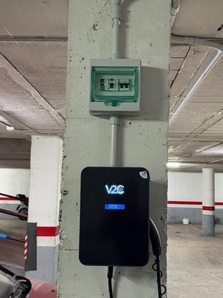 Instalador de Cargador electrico