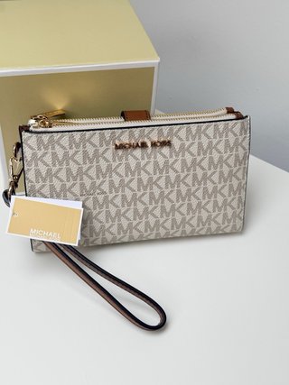 Cartera Michael Kors Beige