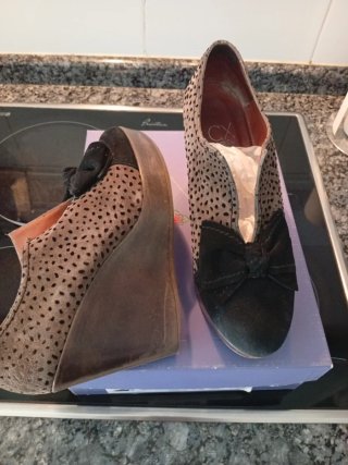 Zapatos de cuña mujer talla 40