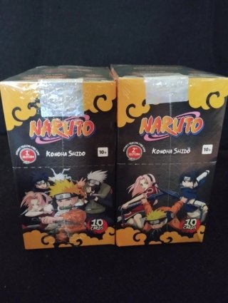Cajas Naruto Mythos 1ª y 2ª Edición