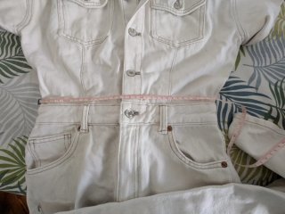 Mono vaquero beige talla XS