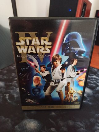 Trilogía Star Wars DVD (4, 5 y 6)