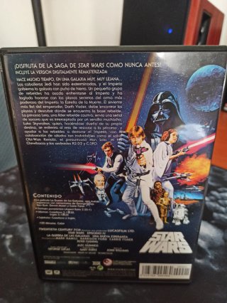 Trilogía Star Wars DVD (4, 5 y 6)