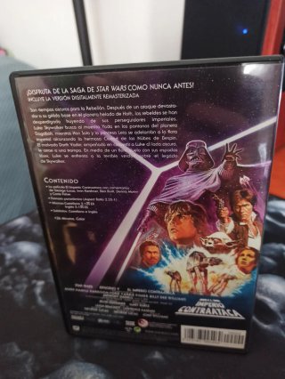 Trilogía Star Wars DVD (4, 5 y 6)