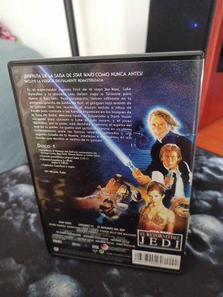 Trilogía Star Wars DVD (4, 5 y 6)