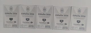 27 Cromos Selección Española Carrefour
