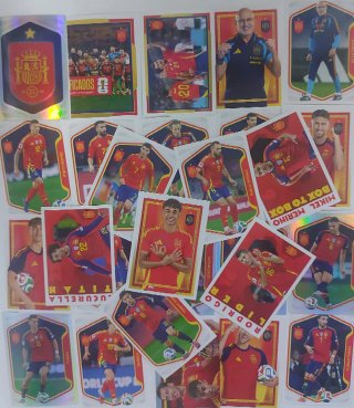 27 Cromos Selección Española Carrefour