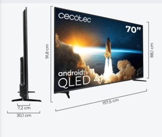 TV Cecotec 70 QLED 4K Android TV