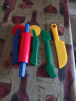 Set Utensilios Plastilina Juguete