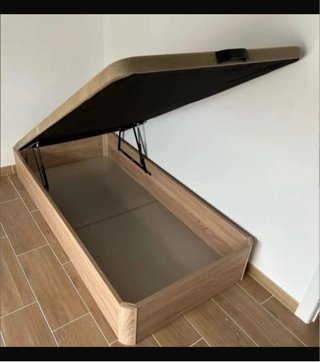 Armario Blanco IKEA y Cama Canapé de 90 CM