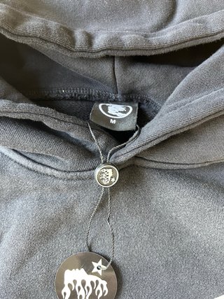 Sudadera Hellstar Negra y Gris