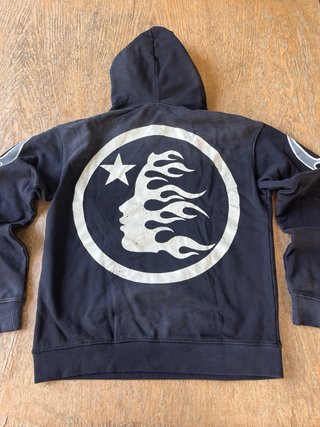 Sudadera Hellstar Negra y Gris