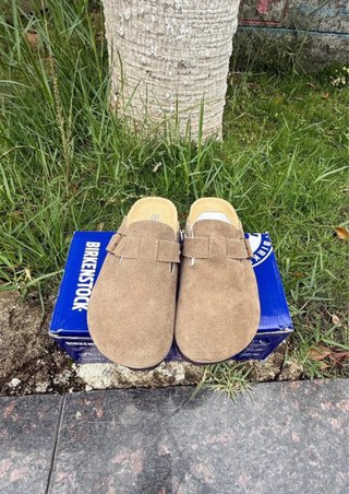 Birkenstock Boston Taupe Talla 38