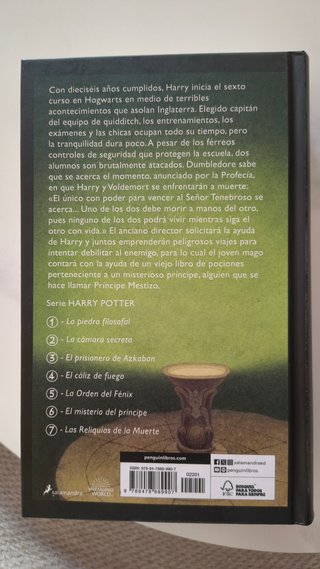 Harry Potter y el misterio del príncipe