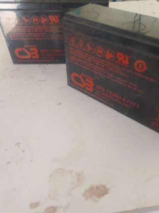 Batteria CSB UPS 12360 6 F2F1 12V