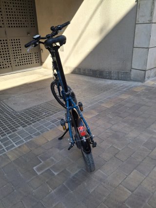 Bicicleta Eléctrica Plegable Decathlon B'Twin