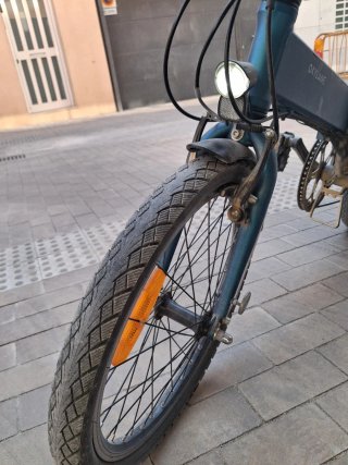 Bicicleta Eléctrica Plegable Decathlon B'Twin