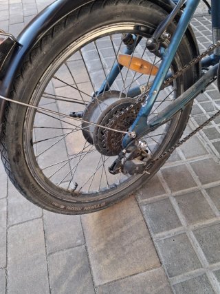 Bicicleta Eléctrica Plegable Decathlon B'Twin