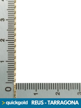 035-01028 CADENA ORO 18K ADIGE 45.8CM
