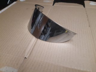 Visera Faro Harley D./Triumph Cromada