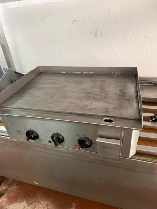 Plancha profesional acero inoxidable