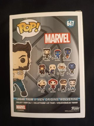 Funko Pop Logan 647 Marvel