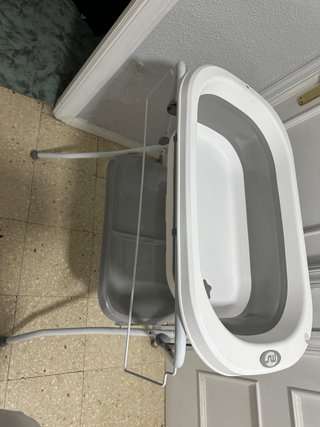 Bañera y cambiador Plegable para Bebé