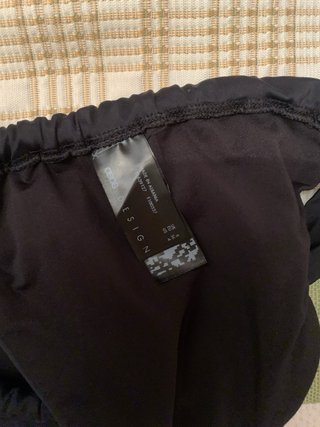 Bikini ASOS Negro Talla S Nuevo
