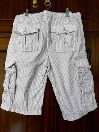 Bermudas de rayas para hombre