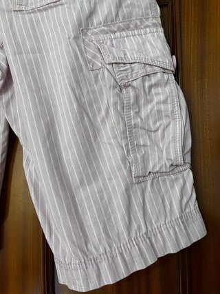 Bermudas de rayas para hombre