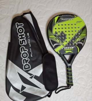 Raqueta Padel Slazenger Razor Green + Funda