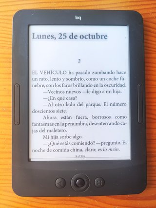 Ebook BQ Cervantes 2, Táctil, e-Ink, 6" + Regalo