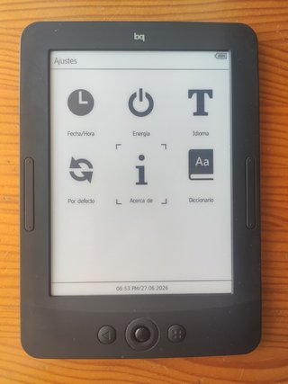 Ebook BQ Cervantes 2, Táctil, e-Ink, 6" + Regalo
